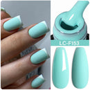 LILYCUTE Dark Grey Matte Color Series Gel Nail Polish Winter Long Lasting Full Coverage Manicure Soak Off Nails Art Gel Varnish