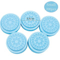 20/100pcs Eyelash Glue Stand Holder Eyelash Extension Supplies Adhesive Pallet Plastic Gasket Eye Lashes Glue Pads Makeup Tool