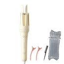 Using Salon Styling Tool Small Crimping Iron for crimped hair