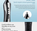 KEMEI KM-1407 Rechargeable Electric Nose Hair Clipper Multifunctional Men Hair Trimmer Professional Electric Shaver Beard Razor