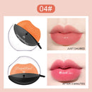 Lazy Lipstick Pearl light Temperature Color Changing Lip-shaped Lipstick Velvet Moisturizing Lip Gloss Waterproof Non-stick Cup