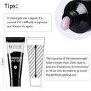 LILYCUTE 14PCS/Set Extension Nails Gel Kit Finger Quick Buliding Extension Gel Semi Permanent Soak Off UV Varnish Nail Manicure