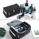 Leather Toiletry Bag for Men Women Dopp Kit Mens Hanging Toiletry Bag Travel Toiletry Bag for Traveling Large Cosmetic Bag for T