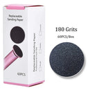 60 PCS/Lot Replacement Foot File Sandpaper Disk Sanding Paper Accessory For Electric Foot Callus Remover Tool Pedicure Tool