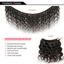 Daianran Body Wave Bundles Brazilian Hair Weave Bundles 1/3/4 PCS Human Hair Bundles Natural Black 14-30"Remy Hair Extensions