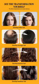 Healthy hair results using Thickening Spray Hair Mask Batana Conditioner