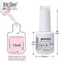 Arte Clavo Red Series Nail Polish Party Colors Gel Varnishes All For Nails Soak Off UV LED Semi Permanent Nail Art Remover Gel