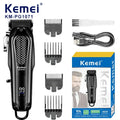 Kemei KM-PG1071 Professional Hair Clipper Rechargeable Cordless Hair Clipper Electric Hair Clipper Kit Men's Fade Hair Clipper