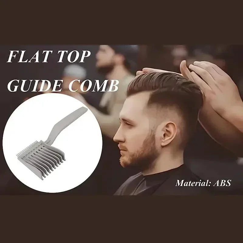 New Men's Hair Clippers Flat Hair Combs Hair Salons Anti-static Trimming Edge Trimming Push Cutting and Combing