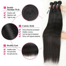 Straight Human Hair Bundles With A Closure Human Hair 24 Inch Transaprent Lace 4x4 5x5 2x6 Hd Lace Closure 3-5 Workdays Delivery