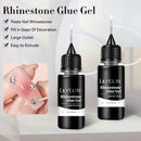 LILYCUTE 10ML Rhinestones Glue Line Gel Nail Polish Multifunction NO Wipe Super Strong Adhesive Nail Gem Glue For Nail Art