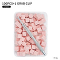 25/50/100Pcs Square Nail Art Sponge Set Gradient Nail Brushes Gel Polish Design Nail Sponge Grab Pen Manicure Supplies 229w