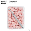 25/50/100Pcs Square Nail Art Sponge Set Gradient Nail Brushes Gel Polish Design Nail Sponge Grab Pen Manicure Supplies 229w