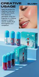 Mini Velvet Matte Lip Gloss Set, 4-Piece Non-Fading, Non-Stick Cup, Long-Lasting Fruit Scented Lip Tint, Smooth and Lightweight