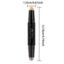 3 color double-ended eye shadow stick pearlescent matte long-lasting eye shadow pen contour portable makeup cosmetics