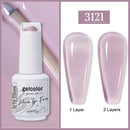 Arte Clavo Red Series Nail Polish Party Colors Gel Varnishes All For Nails Soak Off UV LED Semi Permanent Nail Art Remover Gel