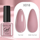 LILYCUTE 7ML Nail Gel Dusty Rose Series Nail Gel Polish Semi Permanent Soak Off LED UV Gel Nail Art Design Manicure Varnish