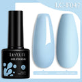 LILYCUTE 7ML Nail Gel Polish Full Coverage Manicure No Wipe Top Coat Base Coat Primer Soak Off LED UV Gel Nail Art Gel Varnish