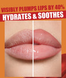 MLSMILE Duck Lip Plump Lip Oil Moisturizing Lip Gloss Mirror Water nature long-lasting Gloss Gloss Pearl Lip Glaze Set