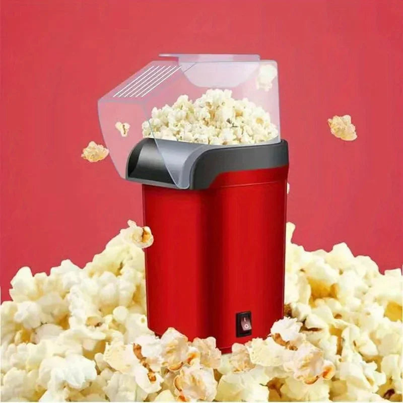 Mini Popcorn Maker Fully Automatic Electric Household Appliance for Home Kitchen Short and Eye Catching