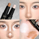 Dual-Ended Contour & Highlighter Stick - Matte Finish, Long-Lasting, Waterproof for Medium Skin Tones, for Return School
