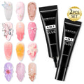NICOLE DIARY 3D Nail Art Rhinestone Gel Sculpting gel Carvings & Shape Molding Flower Gel Semi Permanent Manicure Nail Art