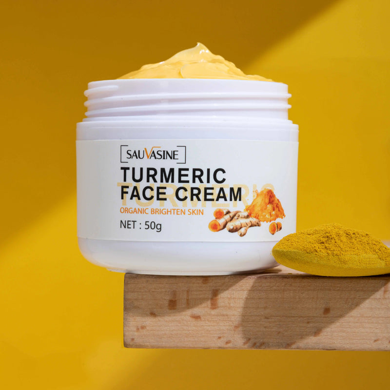 Whitening Turmeric Face Cream Anti Aging Serum Birghten Facial Anti-Wrinkle Reduce Fine Lines Acne Drak Spot Remover Skin Care