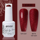Arte Clavo Red Series Nail Polish Party Colors Gel Varnishes All For Nails Soak Off UV LED Semi Permanent Nail Art Remover Gel