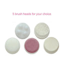 Electric 5 IN 1 Electric Facial Cleaner Brush Wash Machine Spa Skin Care Massage Blackhead Cleaning Facial Cleanser Tools