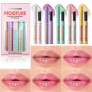 5-Piece Color-Changing Waterproof Hydrating Lip Balm Set.