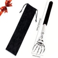 Portable Extendable Back Scratcher Stainless Steel Telescoping Back Scratcher for Both Human and Pets Extendable Back Massager