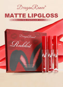 6-Piece Lip Gloss Set Velvet Matte Lip Gloss Waterproof and Sweat-Proof Lipstick Non-Stick Cup Matte Lipstick Holiday Gift Set