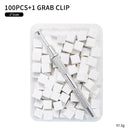 25/50/100Pcs Square Nail Art Sponge Set Gradient Nail Brushes Gel Polish Design Nail Sponge Grab Pen Manicure Supplies 229w