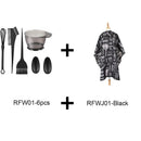 Using Dye Hairdressing Paints RFW01 for hair coloring