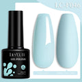 LILYCUTE Dark Grey Matte Color Series Gel Nail Polish Winter Long Lasting Full Coverage Manicure Soak Off Nails Art Gel Varnish