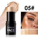 4-Pack CC Sticks Long-Lasting Highlighter Blush Contour Waterproof Makeup Sticks Ideal for Beginners Women Shiny Look Multifunct