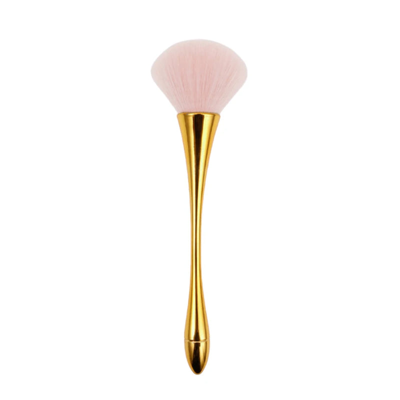 Small Waist Single Soft Makeup Brush Rose Gold Blush Brush Professional Tool Fluffy Loose Powder Brush Manicure Dusting Brush