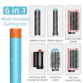 7-in-1 multifunctional curling iron  hair dryer and straightener set, styling tool that allows salon-quality styling at home