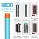 7-in-1 multifunctional curling iron  hair dryer and straightener set, styling tool that allows salon-quality styling at home