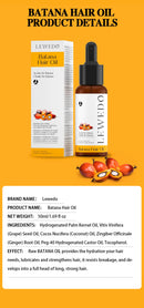 Healthy hair results using Thickening Spray Hair Mask Batana Conditioner