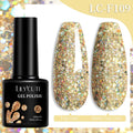 LILYCUTE Dark Grey Matte Color Series Gel Nail Polish Winter Long Lasting Full Coverage Manicure Soak Off Nails Art Gel Varnish