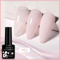 LILYCUTE 7ML Jelly Amber Gel Nail Polish Autumn Nail Art Bloom Leopard Pattern Nail Gel Semi Permanent UV Gel Polish Varnishes