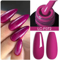 LILYCUTE Dark Grey Matte Color Series Gel Nail Polish Winter Long Lasting Full Coverage Manicure Soak Off Nails Art Gel Varnish