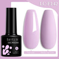 LILYCUTE Dark Grey Matte Color Series Gel Nail Polish Winter Long Lasting Full Coverage Manicure Soak Off Nails Art Gel Varnish