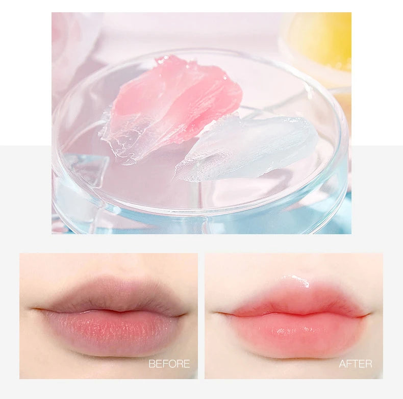 4/6/8pcs Moisturizing Lip Balm Set Whitening Moisturizing Base Natural Plant Base Moisturizing Crack Lip Care Jelly Moisturizer