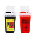 1L Plastic Waste Bin Collection Container Tattoo Needle Tip Accessories Medical Supplies Tattoo Waste Box Makeup Accessories