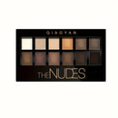 Professional 12 Colors Eyeshadow Palette Natural Shimmer Matte Nudes Cosmetic Eye Makeup for Makeup Artists