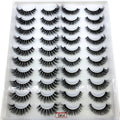 2023 New 20 pairs natural long 3D mink false eyelashes fake lashes makeup kit Mink Lashes extension eye lashes short eyelashes
