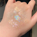 9Colors Glitter Eyeshadow Palette Earth Color Pearlescent Eye Shadow Shimmer Highlights Sparkling Sequin Blue Purple Eyes Makeup