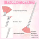 DIY Face Mask Mixing Bowl Set  Silicone Facial Applicator Brush Spatula with Measure Spoon Facial Skin Care Tool Beauty Supplies
